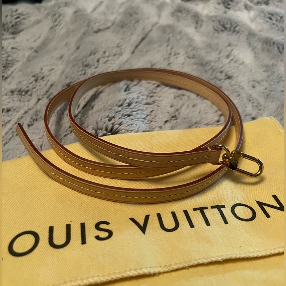 New! Louis Vuitton Cross Body Strap.